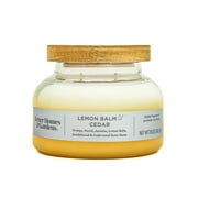 Better Homes & Gardens 18oz Lemon Balm & Cedar Scented 2-Wick Ombre Bell Jar Candle