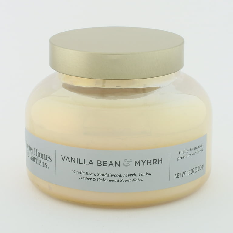 Better Homes & Gardens 18oz Vanilla Bean & Myrrh Scented