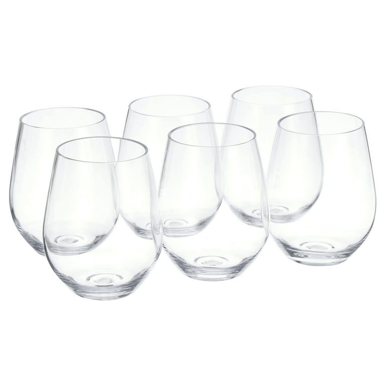 3 Stemless wine glass mockups no stem three glasses mockup photo
