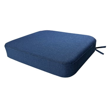 Better Homes & Gardens 19" x 18" Premium Navy Outdoor Seat Cushion