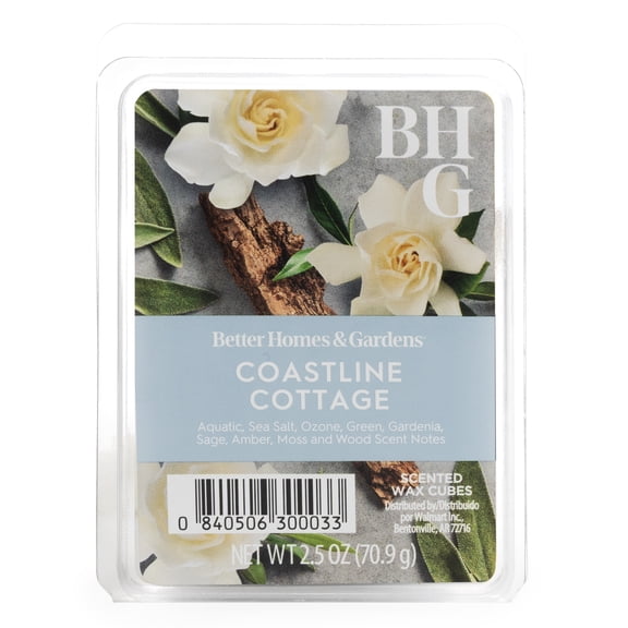 Better Homes & Gardens 2.5oz Wax Melts Coastline Cottage