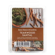 Better Homes & Gardens 2.5oz Wax Melts Teakwood Santal