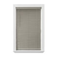 thumbnail image 1 of Better Homes & Gardens 2" Cordless Faux Wood Horizontal Blinds, Rustic Gray, 35" W x 72" L, 1 of 4