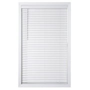 Better Homes & Gardens 2” Cordless Faux Wood Horizontal Blinds, White, 20" x 36"
