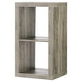 Better Homes & Gardens 2Cube Storage Organizer, Rustic Gray