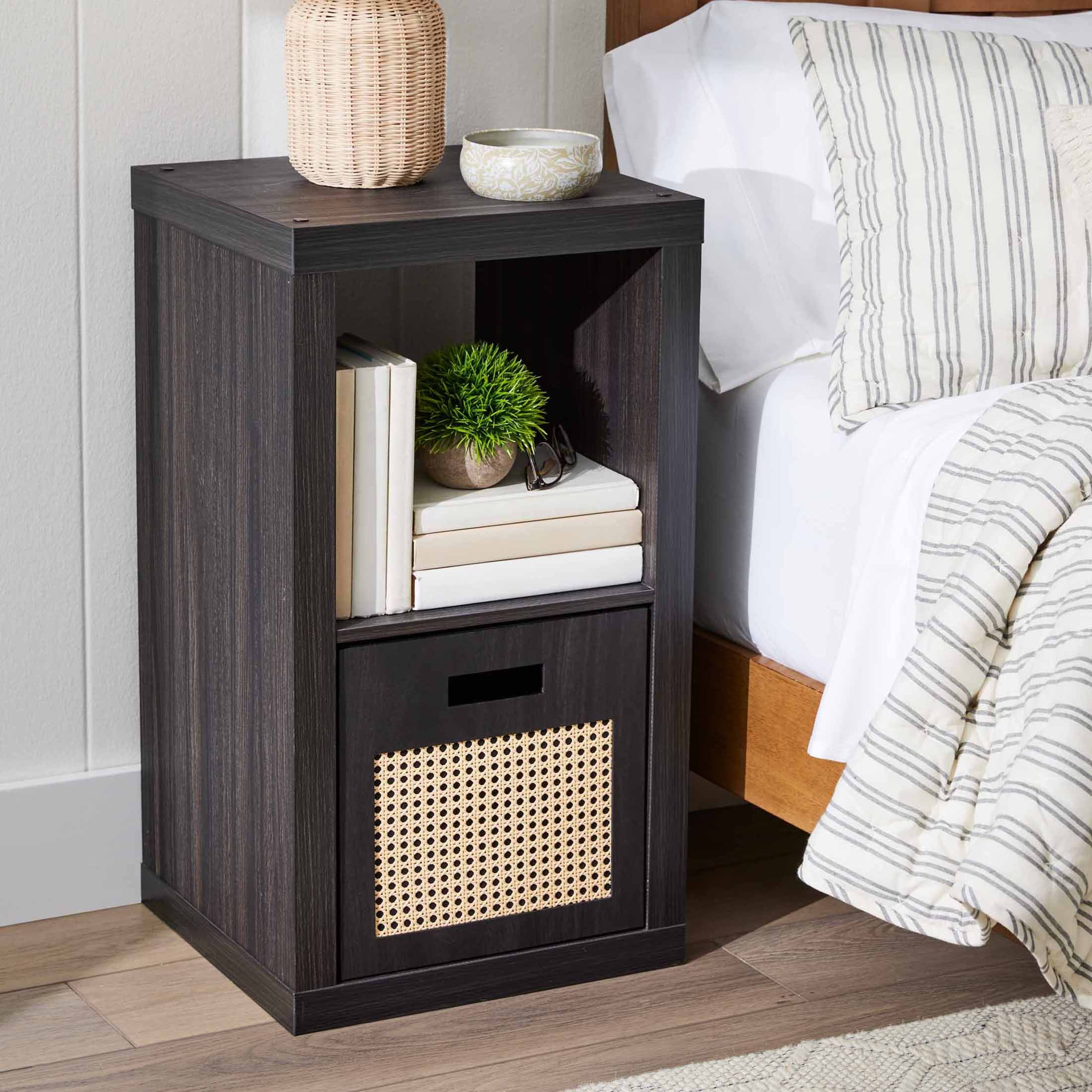 Better Homes & Gardens 2Cube Storage Organizer, Tobacco Oak  (图1)