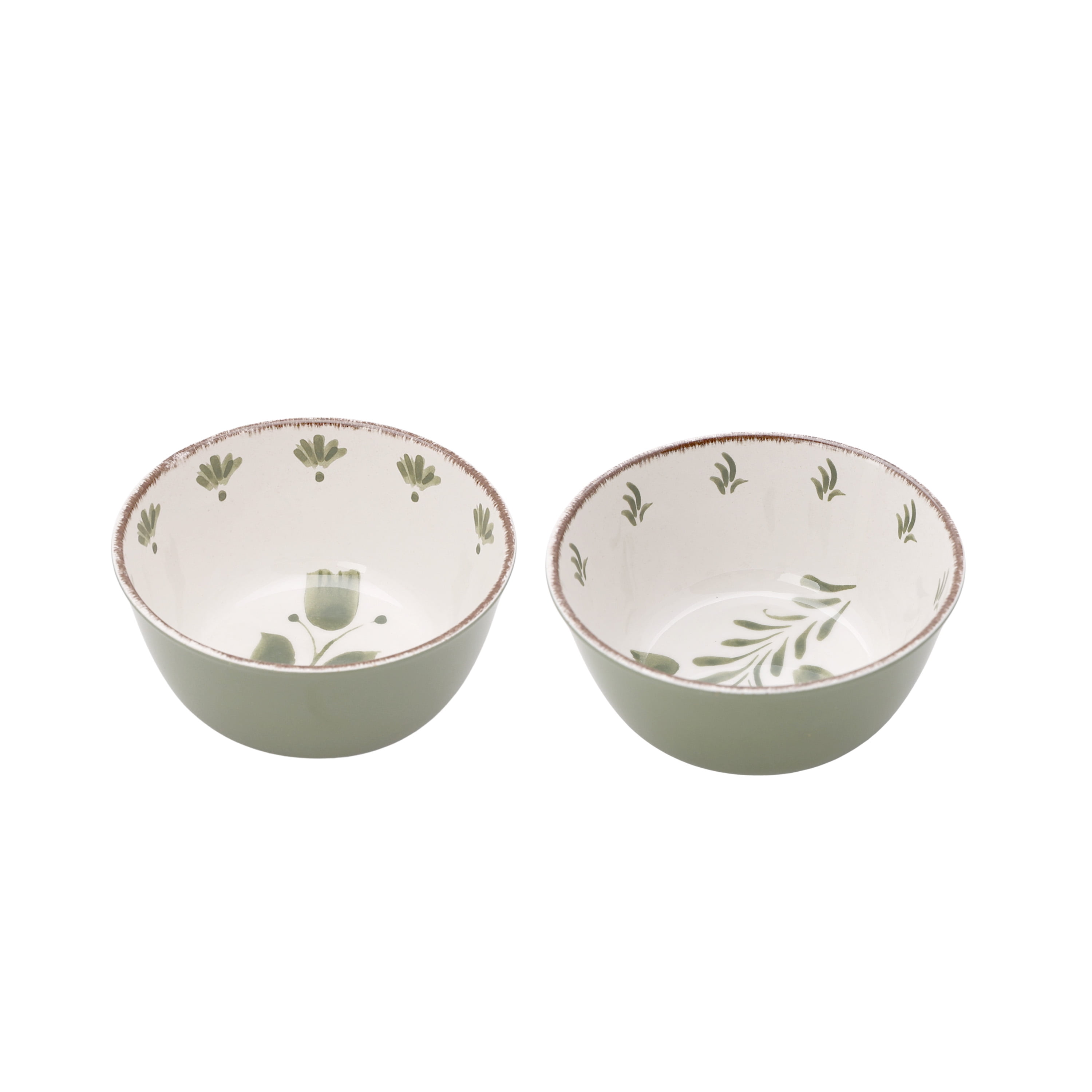 Better Homes & Gardens 2-Pack Bamboo Melamine Dip Bowl Set Green