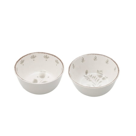 Better Homes & Gardens 2-Pack Bamboo Melamine Dip Bowl Set, Grey