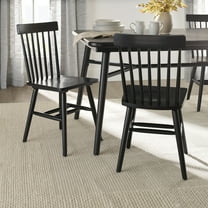 Better Homes & Gardens 2-Pack Indoor Black Gerald Dining Chairs