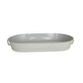 thumbnail image 1 of Better Homes & Gardens 2-Tone Galvanized Oval Tray, 1 of 4