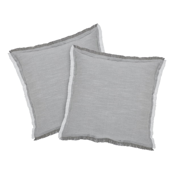 Union Decorative Pillow - Gray & Yellow (20