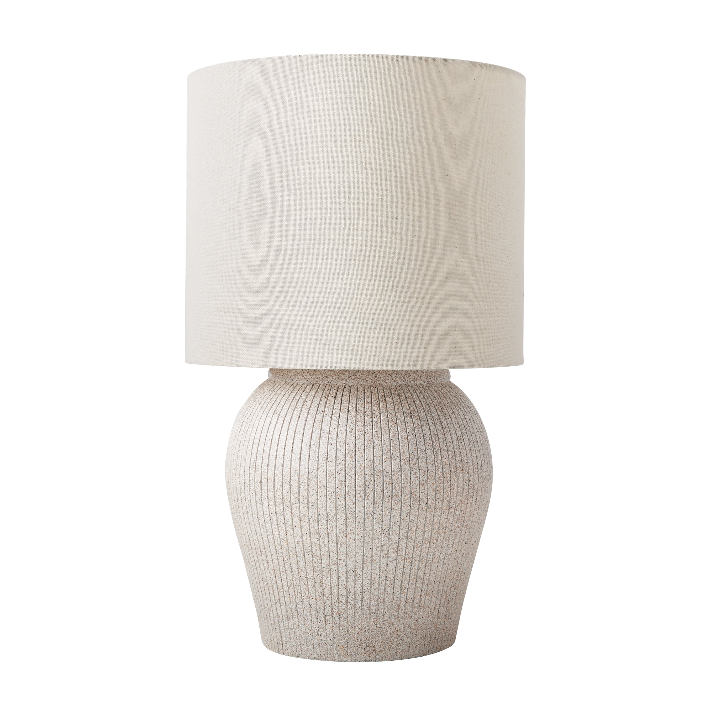Better Homes & Gardens 21" Raw Sand Table Lamp with Shade by Dave & Jenny Marrs