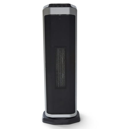 Better Homes & Gardens 23" Electric Ceramic Tower Heater, LED Display & Remote Storage