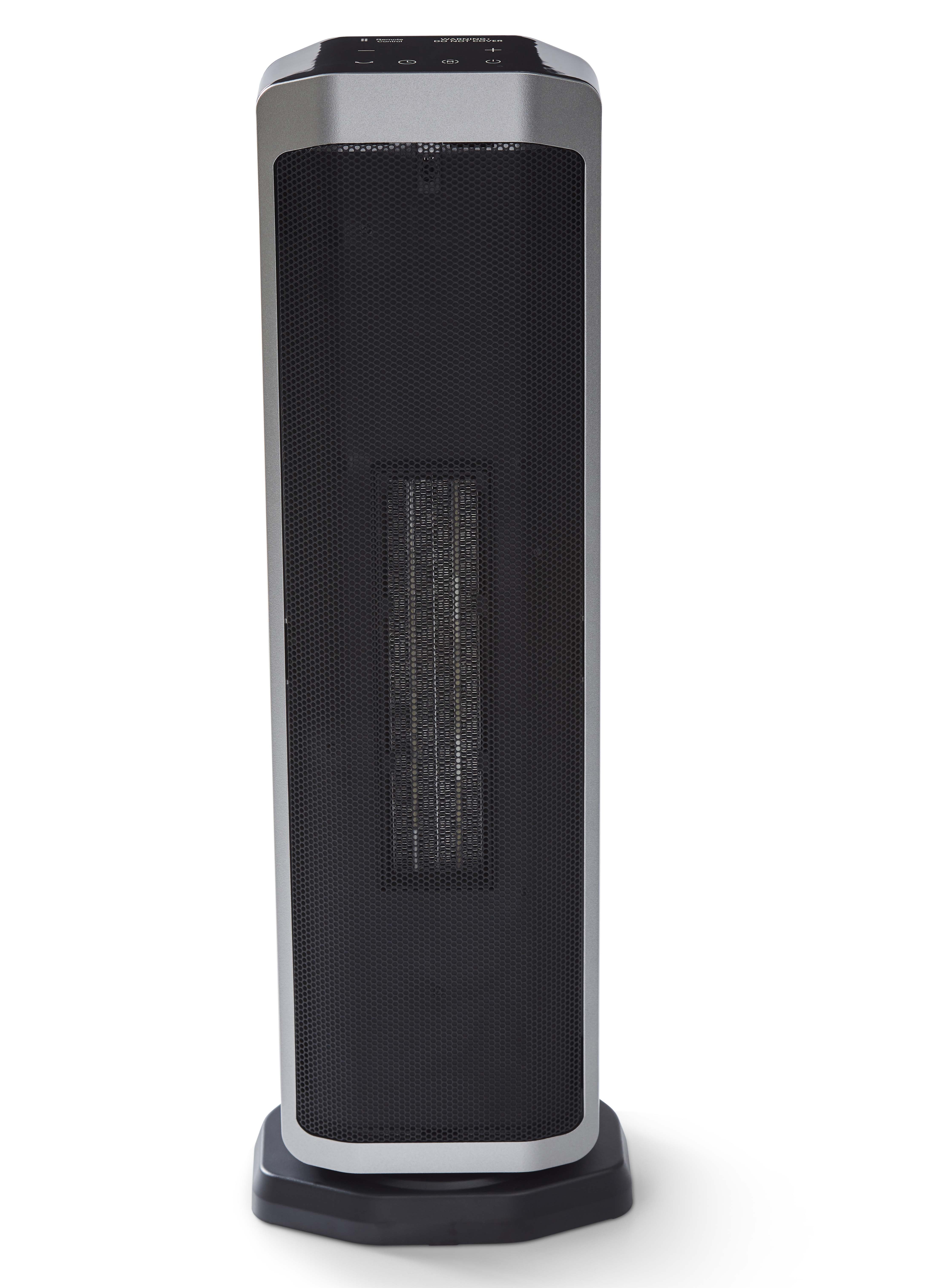 Better Homes &amp; Gardens 23&quot; Electric Ceramic Tower Heater, LED 