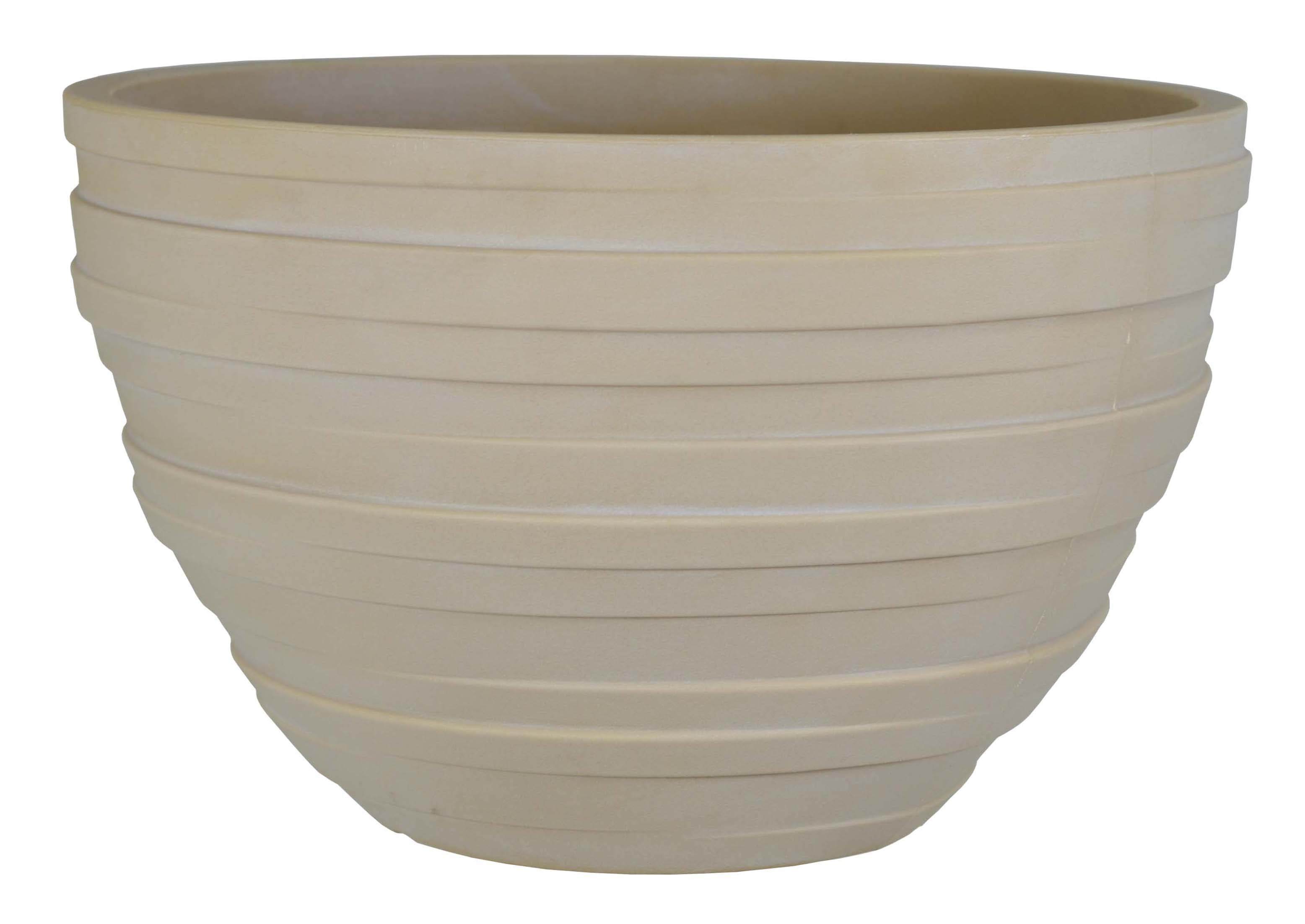 Better Homes & Gardens 24in Neloocco Resin Planter, Antique White