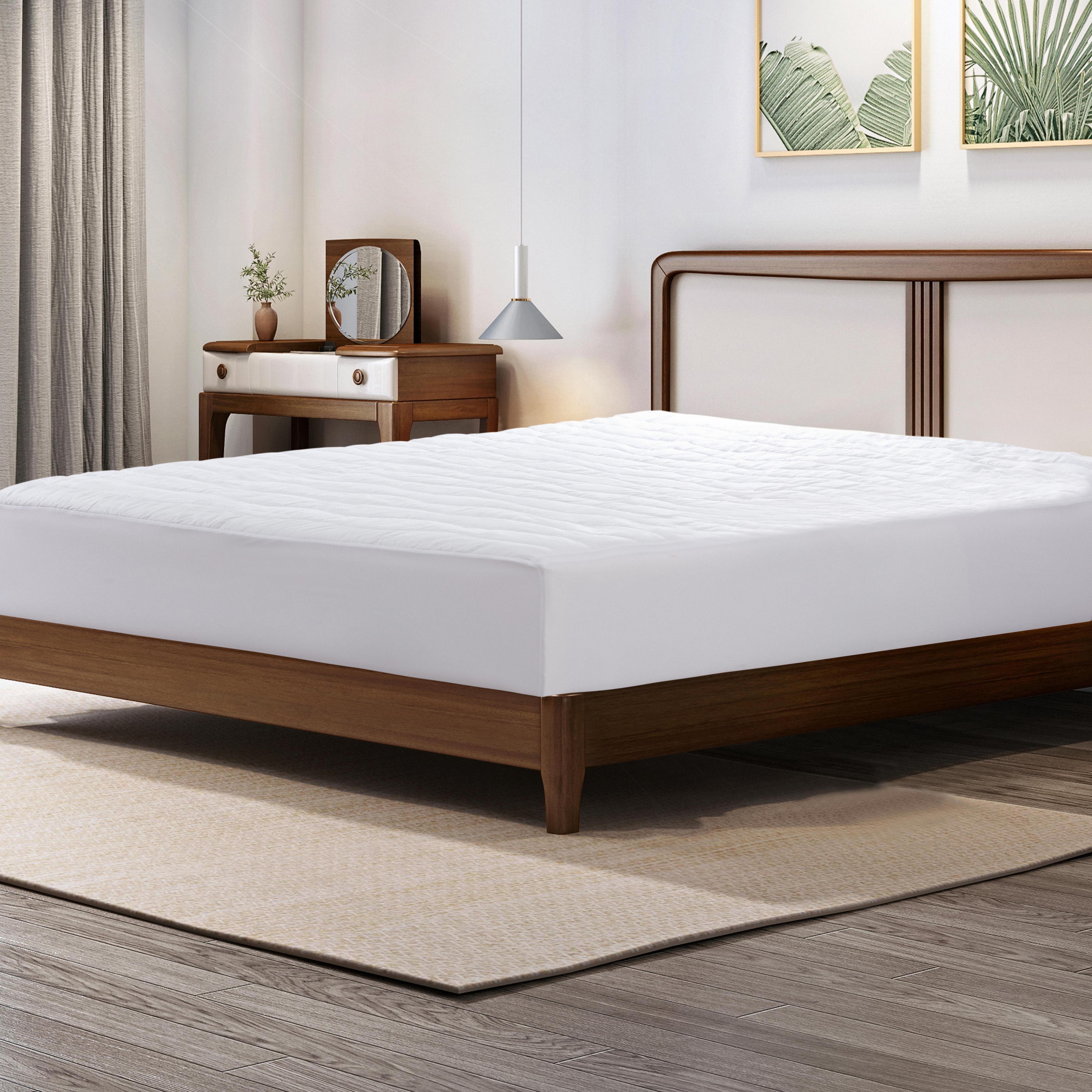Better Homes & Gardens 250 Thread Count Waterproof Cotton Mattress Pad, Full 54 in x 75 in