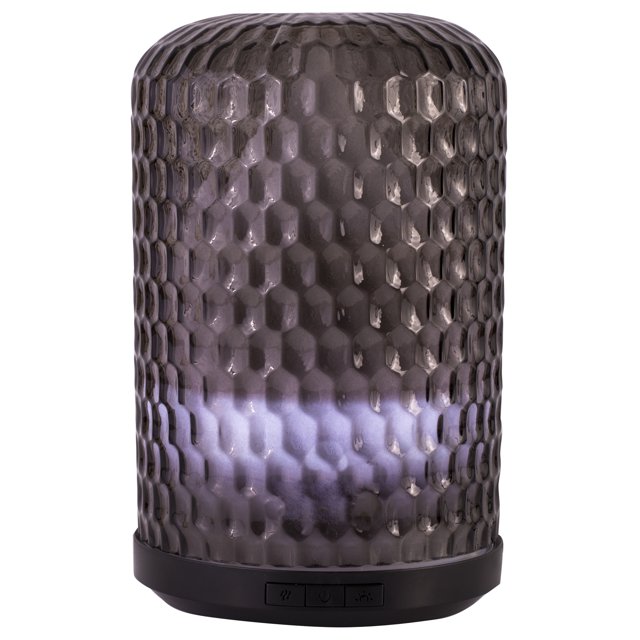 Better Homes & Gardens 250 mL Aroma Diffuser, Hammered Glass