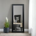 Better Homes & Gardens 27” x 70” Black Full Length Floor Leaner Mirror