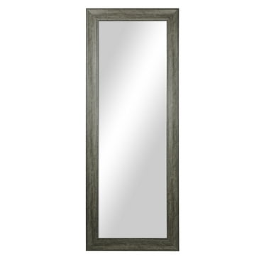 Better Homes & Gardens 27 x 70 Rectangular Full Length Gray Mirror