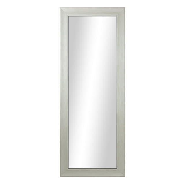 Better Homes & Gardens 27 x 70 Rectangular Full Length White Mirror