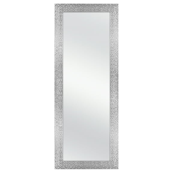 Better Homes & Gardens 27" x 70" Silver Tile Leaner Mirror