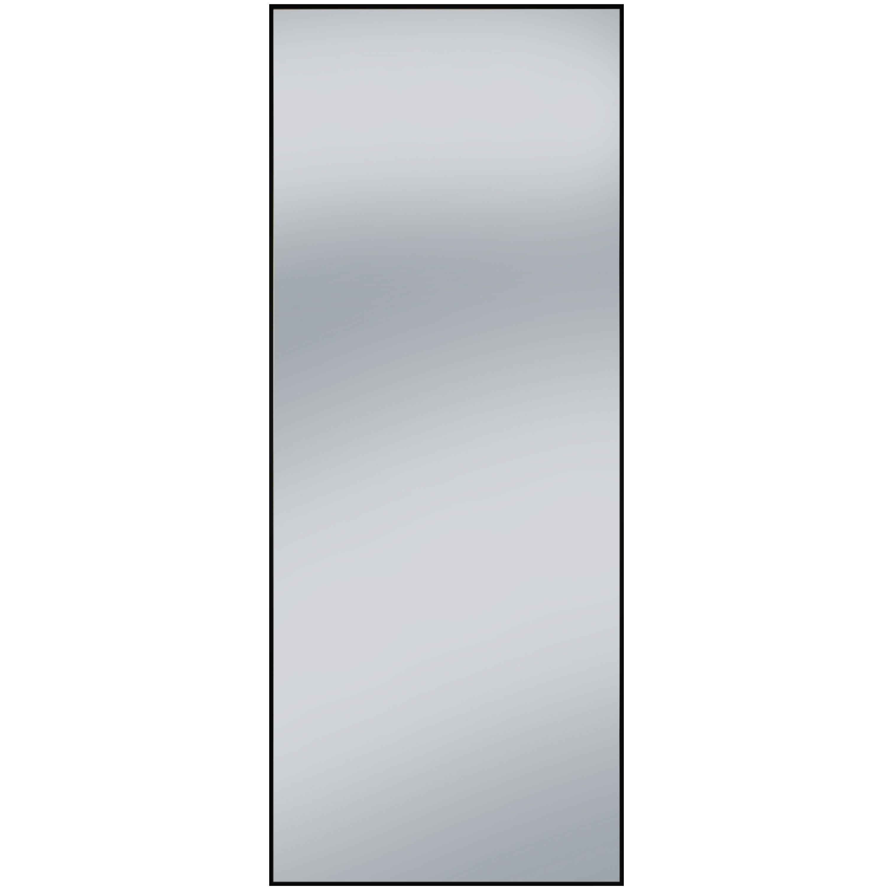 Better Homes & Gardens 27 x 70 Black Rectangle Full-Length Floor Mirror