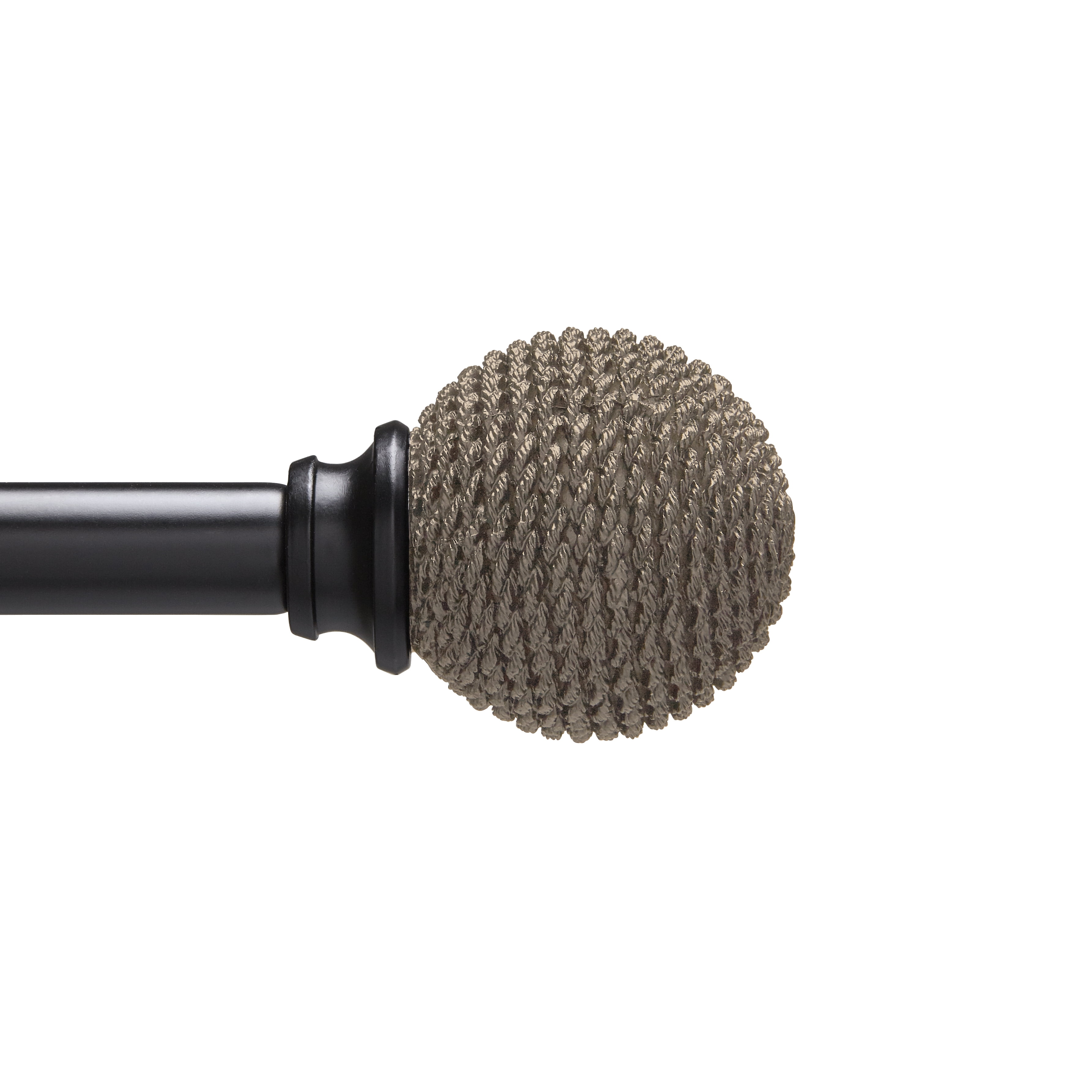 Better Homes & Gardens 2848"Rope Ball Drapery Rod Set, 5/8" Diameter