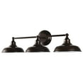 thumbnail image 1 of Better Homes & Gardens 28.5" Farmhouse Triple Wall Scones 3-Light Vanity Light, Oil Rubbed Bronze, 1 of 10