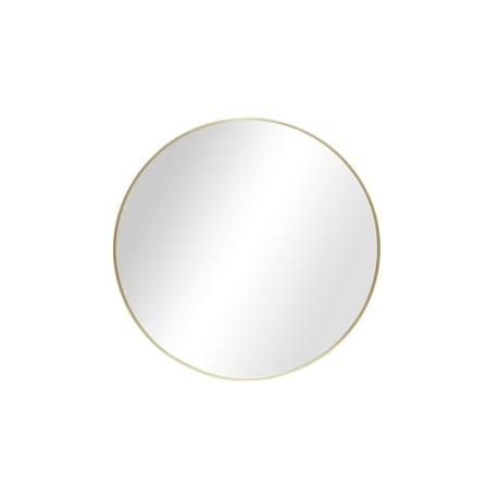 Better Homes & Gardens x Gold Round Small Decorative Wall Mirror for Bathroom or Living Room