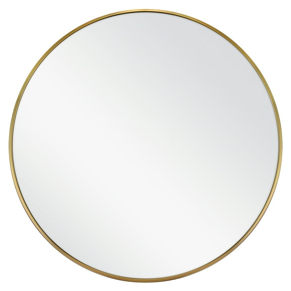 Better Homes & Gardens 28" Gold Round Mirror