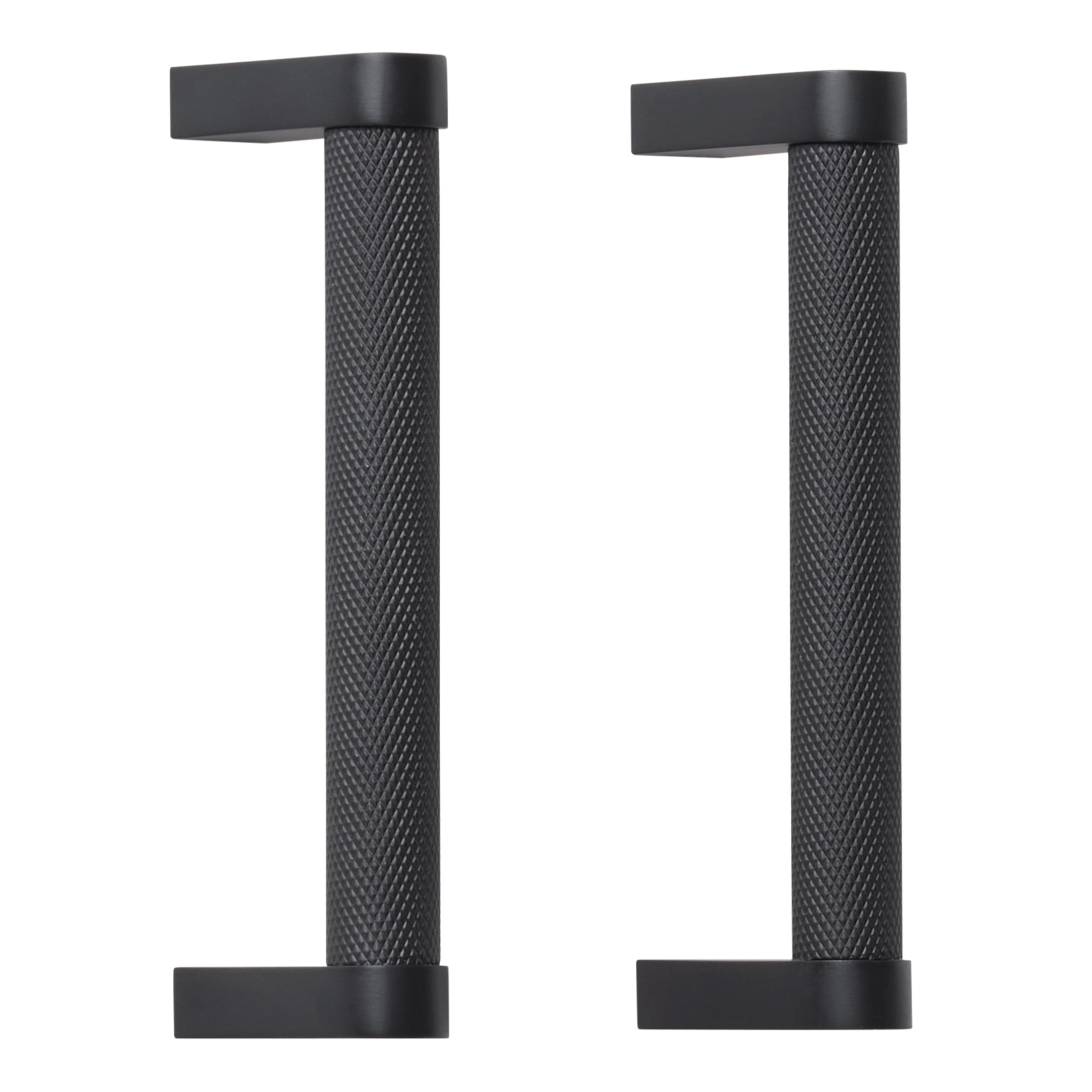 Better Homes & Gardens 3.75" Knurled Pull, 2 Pack, Matte Black