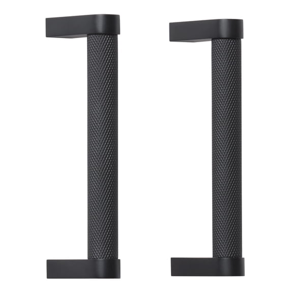 Better Homes & Gardens 3.75" Knurled Pull, 2 Pack, Matte Black