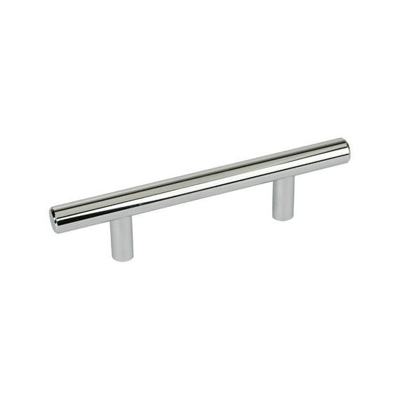 Better Homes & Gardens 3" (76mm) Center-to-Center Bar Pull, Polished Chrome, 2 Pack