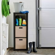 Better Homes & Gardens 3 Cube Storage Organizer, Charcoal