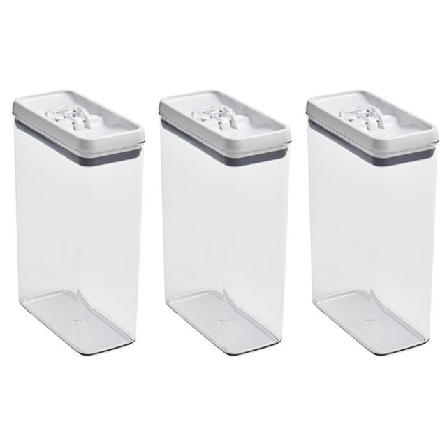 Better Homes & Gardens 3 Pack FlipTite 18.6 Cup Rectangular Food