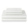 thumbnail interactive-video image 1 of Better Homes & Gardens 3-Piece 400 Thread Count Arctic White Performance Bed Sheet Set, Twin, 1 of 9