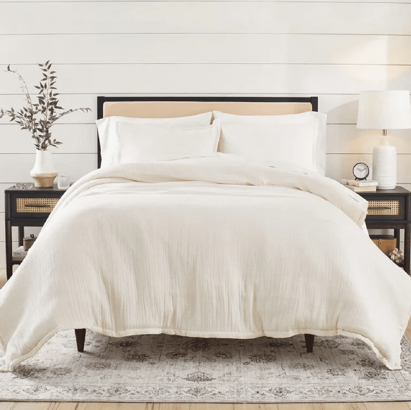 Better Homes & Gardens 3-Piece Cream Gauze Comforter Set, Adult King - Walmart.com