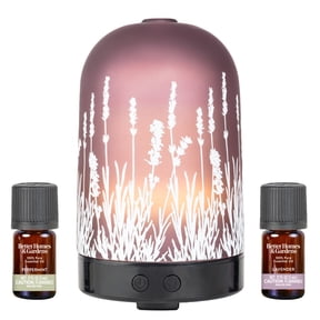 Better Homes & Gardens Lavender Fields 3 Piece Diffuser Set, 100 mL