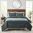 Better Homes & Gardens 3Piece Gray Linen Duvet Cover Set, Full/Queen