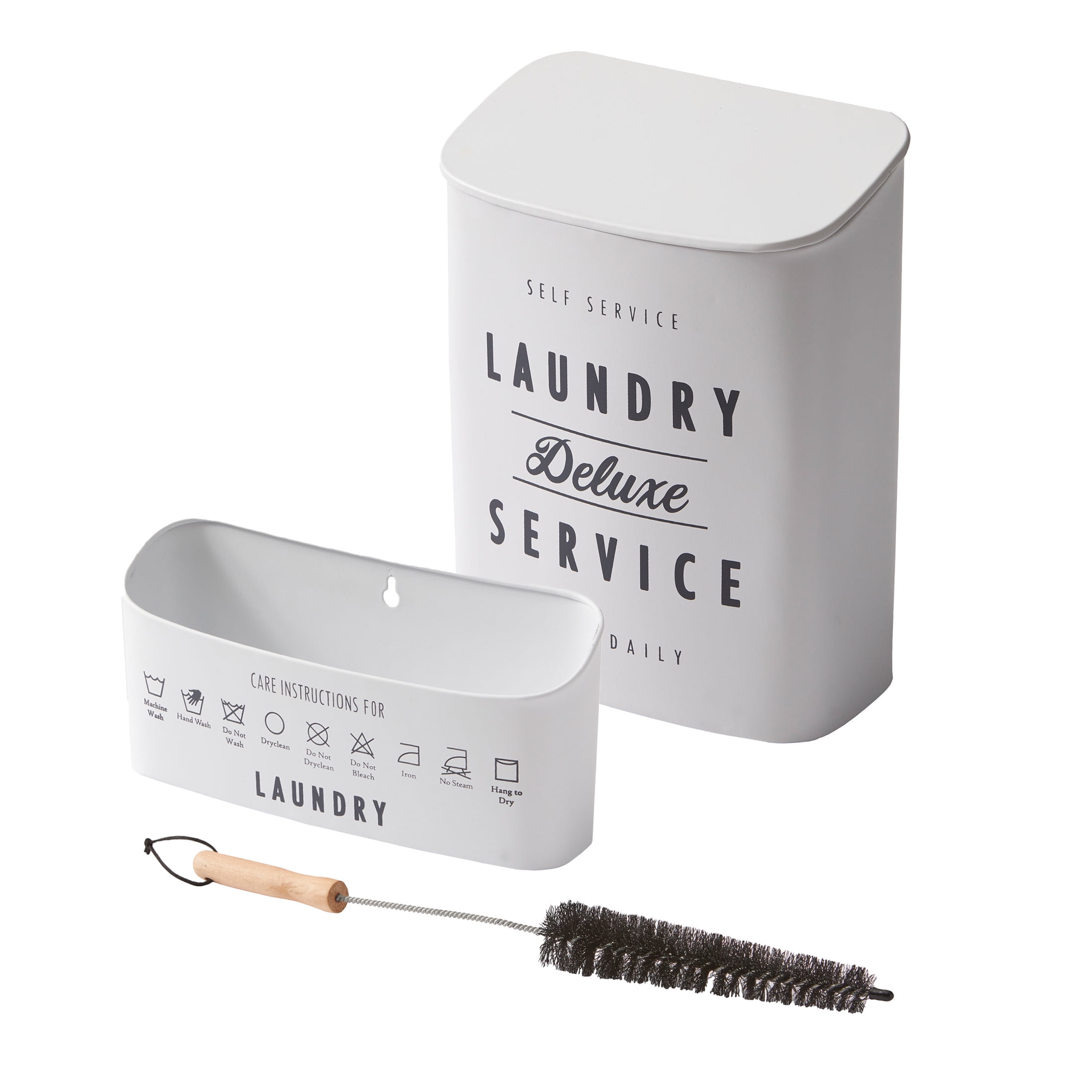 Better Homes & Gardens 3-Piece Magnetic Metal Laundry Lint Bin Set, Adult