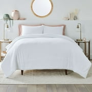 Better Homes & Gardens 3-Piece White Paisley Matelasse Comforter Set, Full/Queen - All-Season Bedding