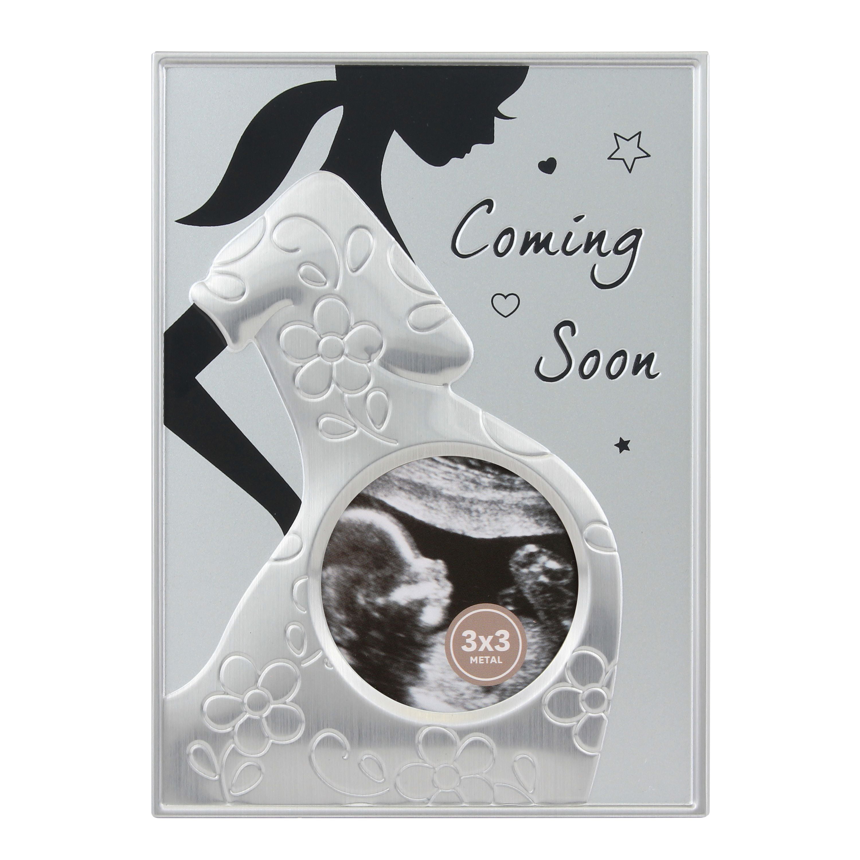 Better Homes & Gardens 3" x 3" Rectangle Metal Tabletop Sonogram Single