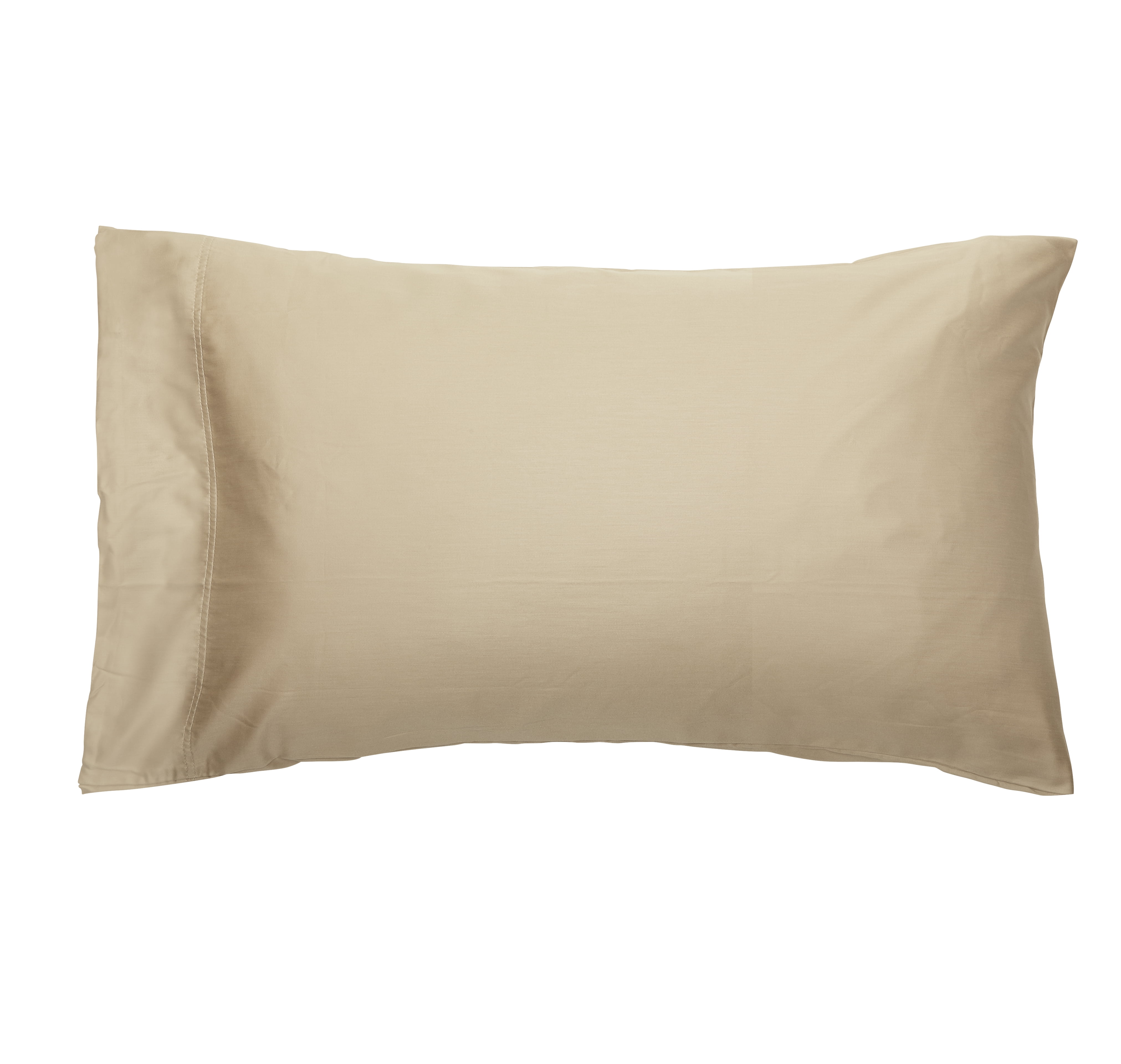 Better Homes & Gardens 300 Thread Count 100% Cotton Wrinkle Resistant King Pillowcase Set of 2, Brown