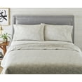 thumbnail image 1 of Better Homes & Gardens 300 TC 100% Cotton, Queen Bed Sheet Set, Grey Sketchy Jacobean, 1 of 6