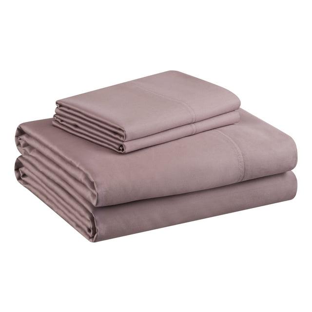 Better Homes & Gardens 300 Thread Count Lavender Cotton Sateen Bed