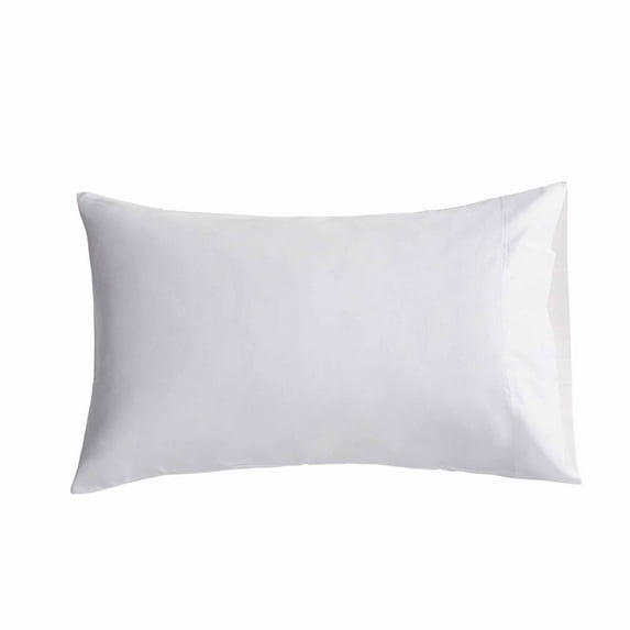 Better Homes & Gardens 300 Thread Count White Cotton Sateen Pillowcases, King, 2