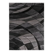 Better Homes & Gardens Gray Abstract Indoor Area Rug, 31.5"x47.2"