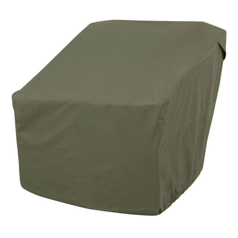 Better Homes Gardens 33.5 x 31.5 x 36 Olive Gray Rectangle Patio Chair Cover Walmart