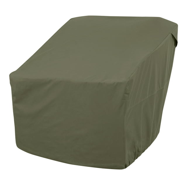 Better Homes & Gardens 33.5" x 31.5" x 36" Olive Gray Rectangle Patio Chair Cover