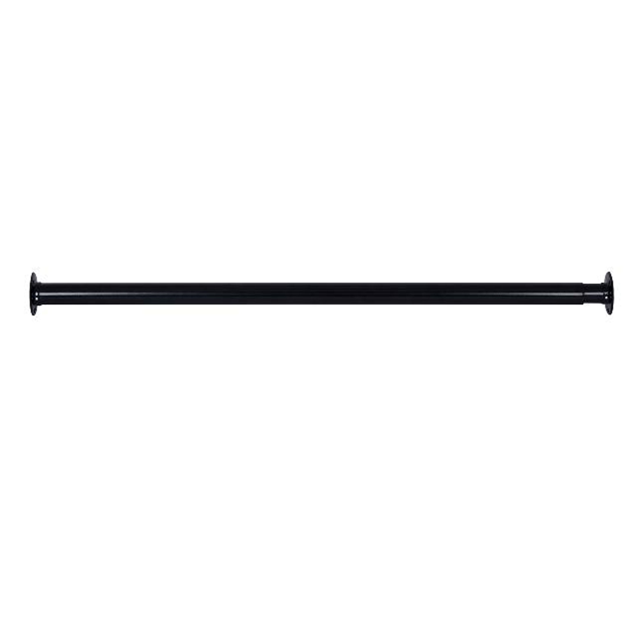 Better Homes & Gardens 33–60" Steel Adjustable Closet Rod for Adult, Black